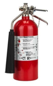 2 1/2 lb. Hand Portable Fire Extinguisher with Vehicle Bracket